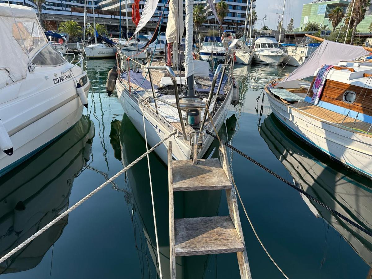 Unique Wooden Sail Yacht + 2 Bikes Included! Ξενοδοχείο Sant Adria de Besos Εξωτερικό φωτογραφία